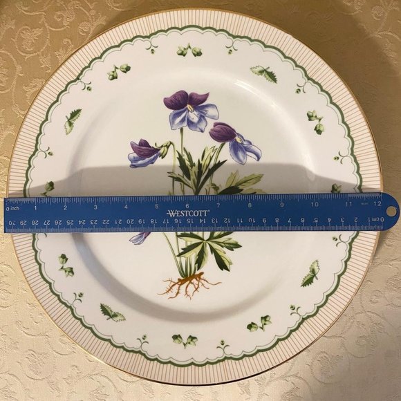 Vintage Victorian Garden Georges Briard Private Collection Platter/Charger Plate - Picture 5 of 7